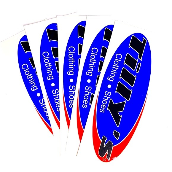 5‎ Vintage Rare Tilly’s Stickers Decal Clothing Cali Retro Skate Surf Snowboard - Picture 5 of 5